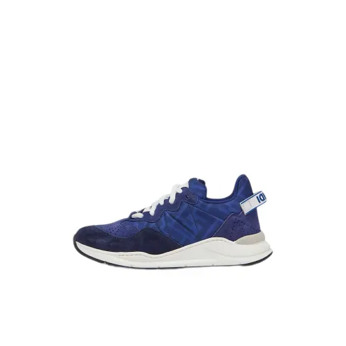 FENDI Устойчивый к истиранию низкий топ Kids Lifestyle Shoes Синий Детский