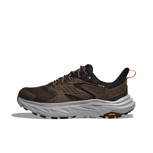 HOKA ONE ONE ANACAPA 2 Альпинистские и туристические ботинки Низкий верх Темно-умбровый/Звезда Пыльно-серый Унисекс