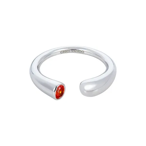 CHICI VANGO Медный Циркон Кольца Унисекс