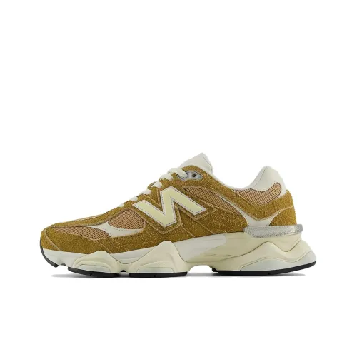 New Balance NB 9060 Low Топ Беговые кроссовки Унисекс Зеленый Бежевый