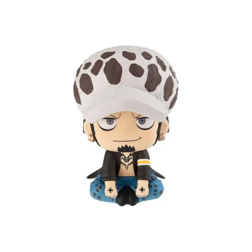 MegaHouse Трафальгар Д. Ватер Ло LOOK Вверх One Piece One Piece Trafalgar Фигурки Луффи в стиле чиби 11 см