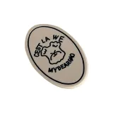 Линия Собака Заколки для волос - Экрю