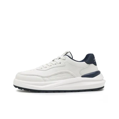 YIVELOVE Противоскользящая и износостойкая визуально увеличивает рост Низкий топ Повседневная обувь Мужская