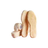 [5 пар Бежевый] Удлиненный Флисовая подкладка Теплоизоляционный