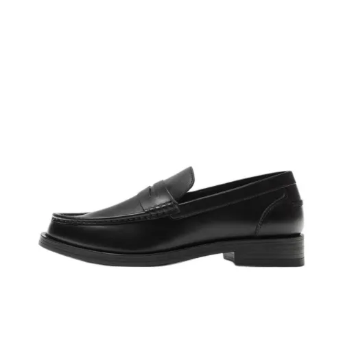 ZARA Лоферы Мужские Черные
