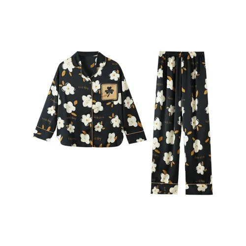 Kerener Pajama Комплект Женский Черный