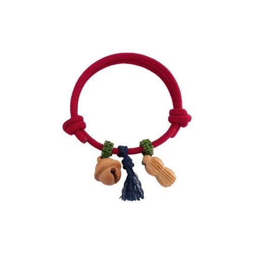 MUYAN Браслет из персикового дерева "Удача" с арахисовым дизайном унисекс