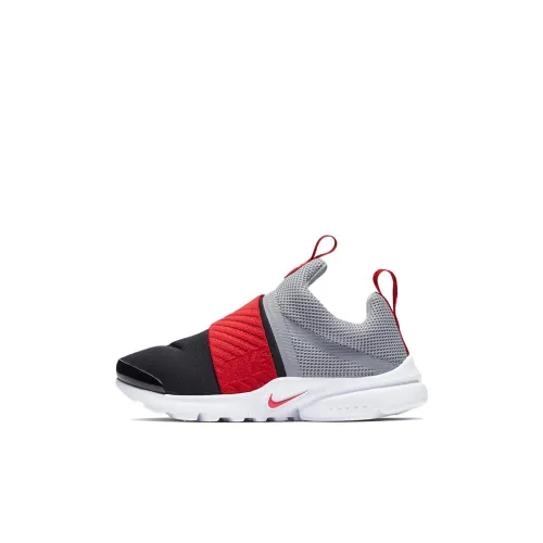 Nike Presto Extreme RT BP Устойчивый к истиранию Низкий Топ Спортивная Повседневная Обувь Черный Серый Красный Для детей Возрастом 3-7 лет