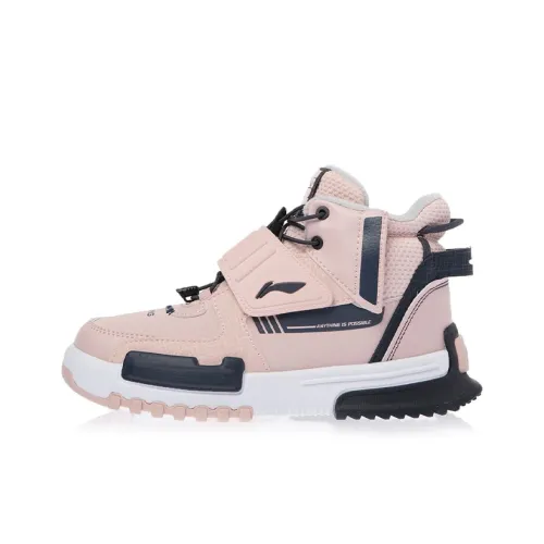 LINING YOUNG Casual Black Pink Teenagers