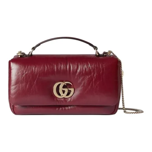 GUCCI Кожа Сумка через плечо Сумка Маленькая Женская Красная