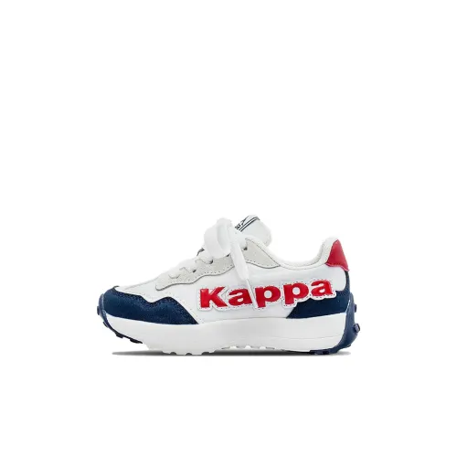 KAPPA KIDS Амортизация Износостойкая Повседневная Обувь Белый Синий Детская