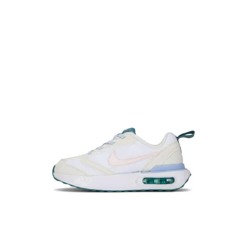 Nike Air Max Рассвет BP Устойчивый к истиранию Низкий Топ Спортивная Повседневная Обувь Белый Для детей в возрасте 3-7 лет