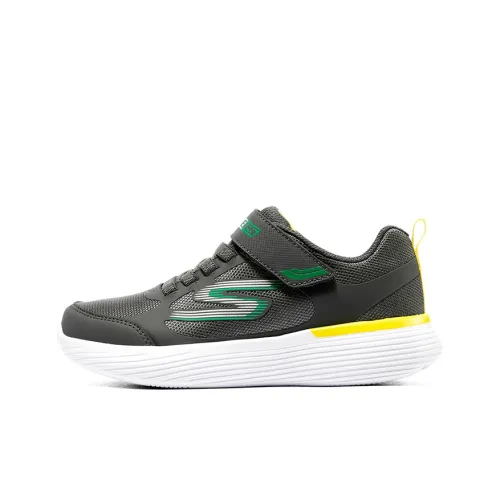Skechers Go Run 400 V2 Low Топ KIDS Lifestyle Shoes Серый Желтый