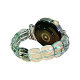 Прозрачный кристальный камень, эластичный шнур [зеленый], подходит для запястья 12–15 см