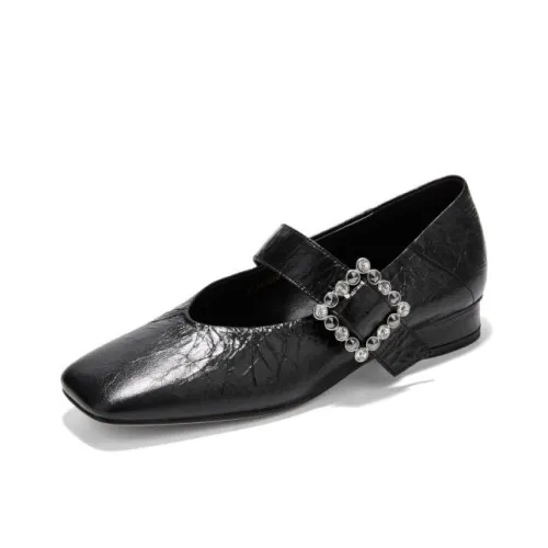 ELLE Грубый каблук Туфли Мэри Джейн 2,5 см Женские