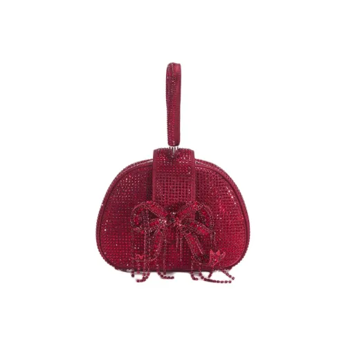 Self Портрет Полиэстер Сумка Микро Женские Бургунди