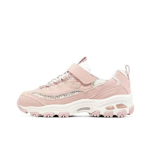 Skechers D'LITES Series Детская повседневная обувь Низкий топ Школьный возраст