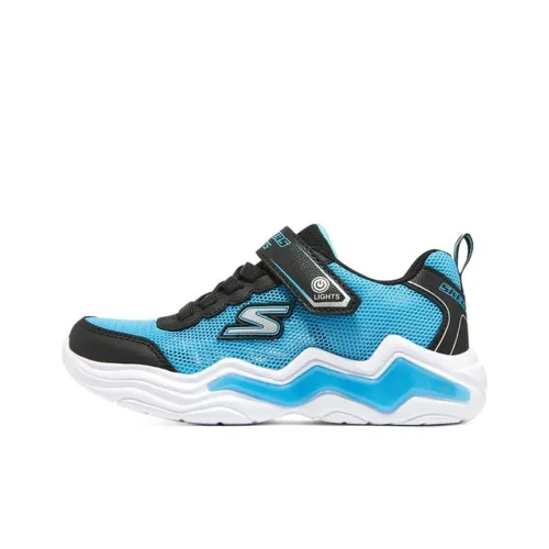 Skechers X Little Красный Riding Капюшон Co Branded Series Erupters Iv Kids Lifestyle Shoes Синий черный Подростки