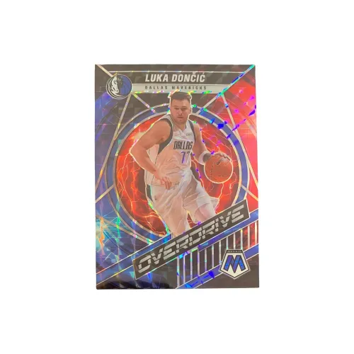 PANINI Luka Doncic 2021-22 Mosaic Overdrive Teka Refraction Mavericks Star Card Card пройдет Спортивные карты 1 шт