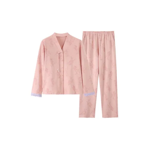 Song Qianya Пижамный комплект женский розовый