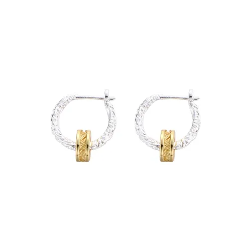 EAR PARTNER Серьги-гвоздики из серебра 925 пробы женские