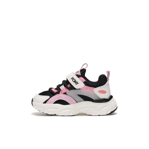 PONY Modern Slip-Resistant Abrasion-Resistant Kids Lifestyle Shoes Пик Красный Детский