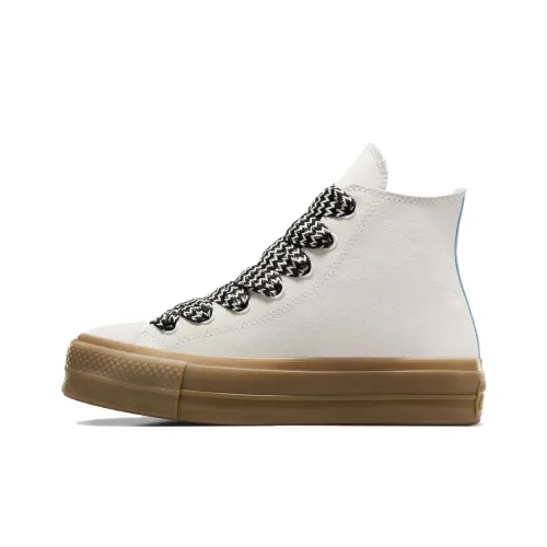 Converse Chuck Taylor All Star Slip Resistant Abrasion Resistant High Топ Кроссовки для скейтбординга Женские Белые