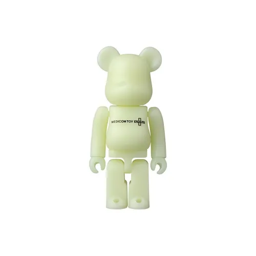 BE@RBRICK 44 Коллекция Noberti 4 шт Прозрачный Слепой Бокс на Карточке 100% 7 см