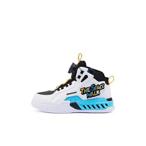 QIAODAN Детская повседневная обувь Low Top Jordan - Белый/Ледяной Синий Для дошкольников