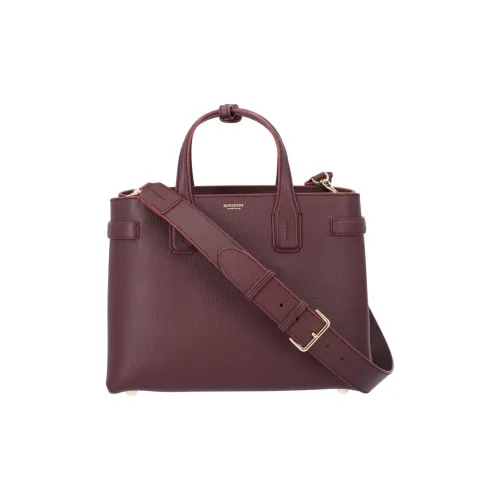 Burberry Кожа Сумка через плечо Сумка Женская Mahogany Red