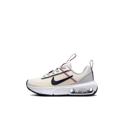 Nike Air Max INTRLK Детская повседневная обувь Низкий топ Белый Серый Для дошкольников