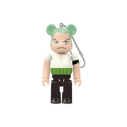 BE@RBRICK BE@RBRICK NE PIECE Ван-Пис Зоро Вторая серия прозрачный слепой бокс карточка 100%