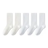 5 пар (3 белых + 2 молочно-белых)