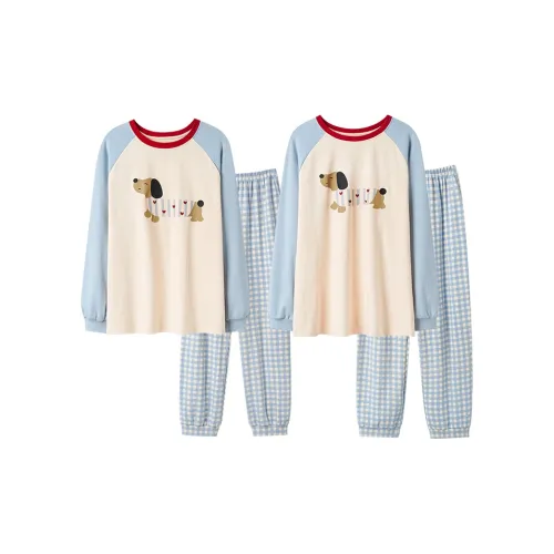 O'MESIK Пижамный комплект унисекс абрикосовый