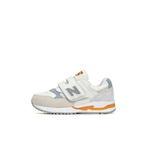 New Balance совместный низкий топ KIDS Lifestyle Shoes белый серый детский