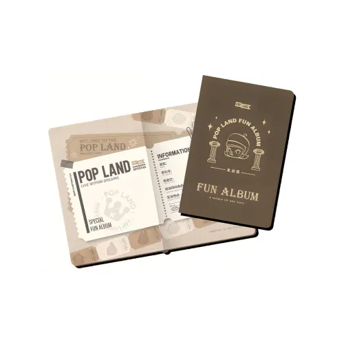 POP MART Коллаборация Edition Веселье ALBUM Паспорт Трендовые Продукты