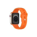 Яблоко Вертикальные полосы Часы Полоска~Оранжевый