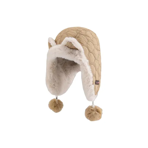 NOMK Полиэстер Шапки-ушанки Унисекс Хаки CAMEL