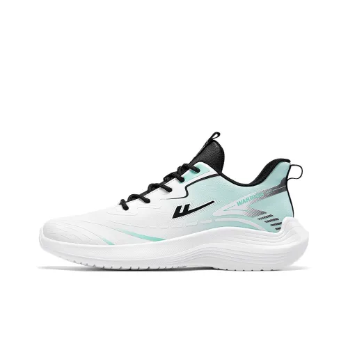 Warrior Casual Низкий Топ Белый Зеленый Мужской