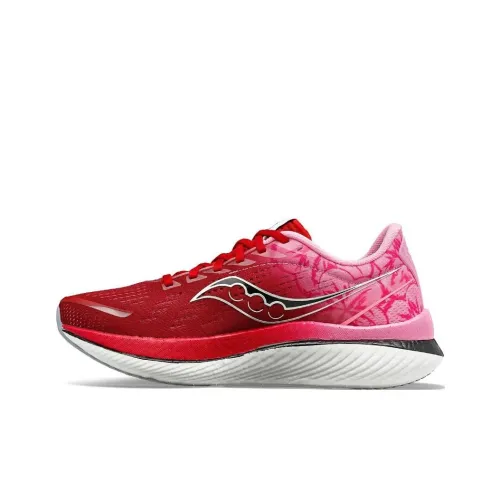 Saucony Slip-resistant Abrasion-resistant Low-top Беговые кроссовки Мужские Red