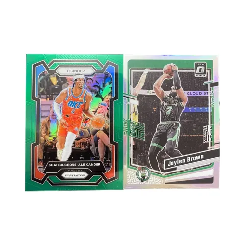 PANINI 2023 24 PZ Thunder Alexander Green Fold+OP Celtics Brown Silver Fold Игрок Карта Карта Товар Access
