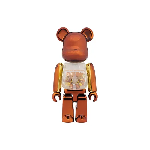 BE@RBRICK Qianqiu Collection MY First B@by Steampunk Ver. Панк Qianqiu Прозрачный Слепой Бокс с Карточкой 100% 7см