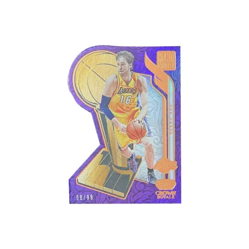 PANINI 2023 24 Crown Lakers Пау Газоль 08 99 Champion Moment Teca Игрок Card Card Access Спортивные карты 1 шт