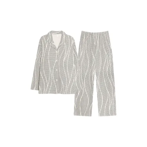 CHUDUAN Пижамный комплект женский серый