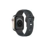 Apple Вертикальные полосы Watch Полоска ~ Платина Стальной Серый