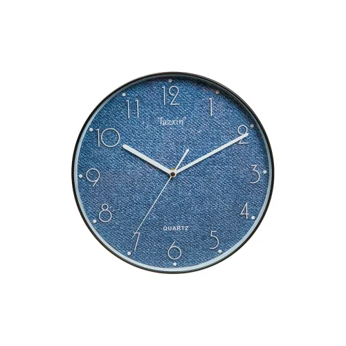 WEESHI Стена Часы Кварцевый механизм Скандинавский креативный стиль Унисекс Синий
