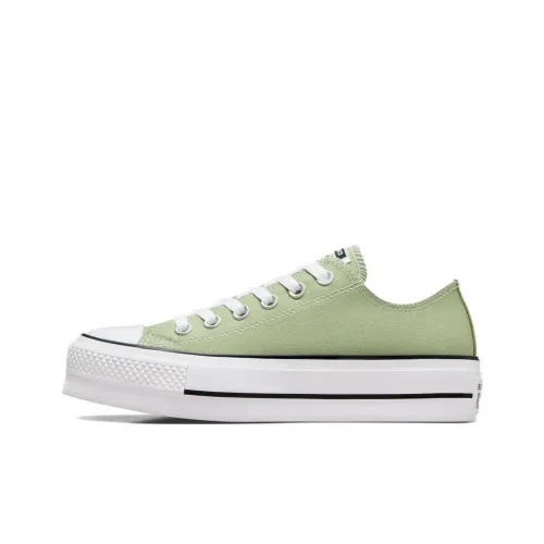 Converse Chuck Taylor All Star Low Топ Кеды Унисекс Зеленый Белый