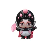 Розовая панда с меняющимся лицом (подарочный набор в коробке)