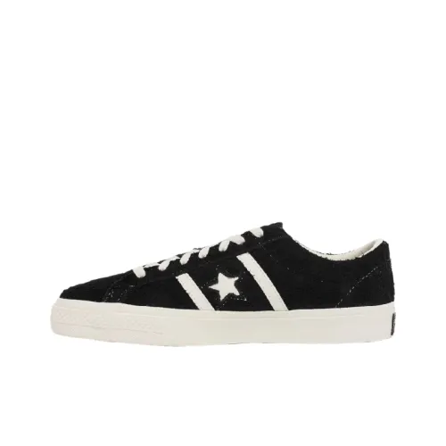 Converse Star Bars противоскользящие устойчивые к истиранию низкие топ кроссовки для скейтбординга мужские черно-белые