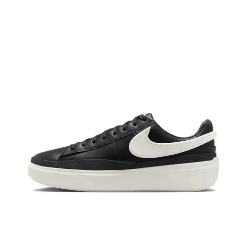Nike Blazer Скейтборд Кроссовки Низкие Черные Белые Мужские